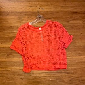 Short Sleeved Workout Top